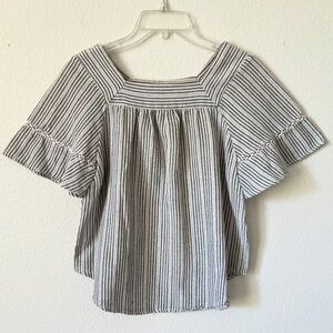Universal Thread Striped Butterfly Top